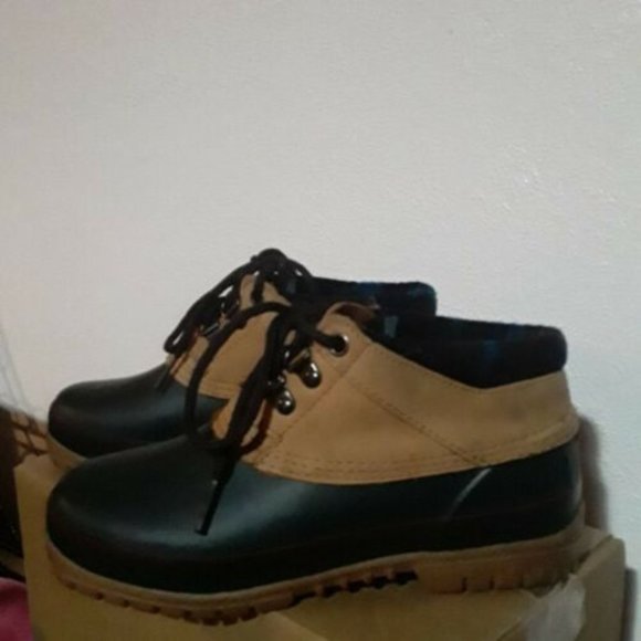 Nine West Brynada Green Rain Boots - Picture 2 of 4